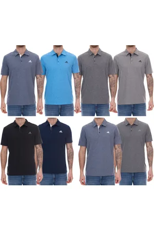adidas Drive Polo oder Drive Polo Heather Herren Polo-Shirt mit AeroReady nachhaltiges Sport Golf-Hemd in Grau, Blau, Schwarz
