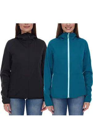 mc kinley Ciamarello W Damen Jacke wasserabweisende Softshell-Jacke mit VENTMAX-Technologie 422244 Petrolblau oder Schwarz