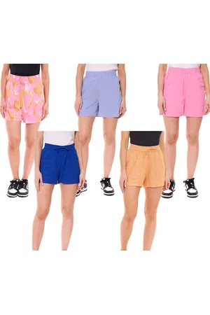 TOM TAILOR DENIM Bermuda Damen Alltags-Shorts Sommer-Hosen Rosa, Blau oder Orange