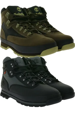 Timberland Euro Hiker Mid Herren wasserdichte Wander-Schuhe Trekking-Boots Outdoor-Schuhe TB0A5ZJ5968 in Braun/Schwarz oder TB0A64ZH015 in Schwarz/Grau