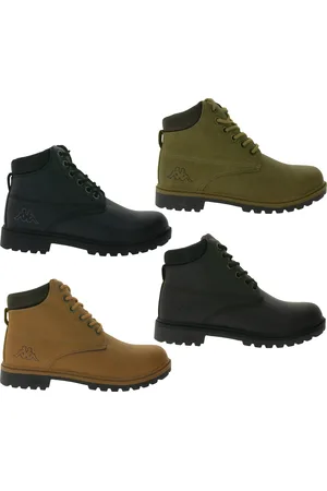 Kappa Logo Tennessee 2 Herren Winter-Stiefelette Schnür-Boots in Kunstleder-Optik 303UY90 Braun oder Schwarz