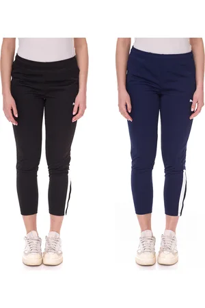PUMA TeamLIGA Damen Fitness-Hose mit Drycell-Technologie Freizeit-Jogger Jogging-Hose 657254 Schwarz/Weiß oder Dunkelblau/Weiß