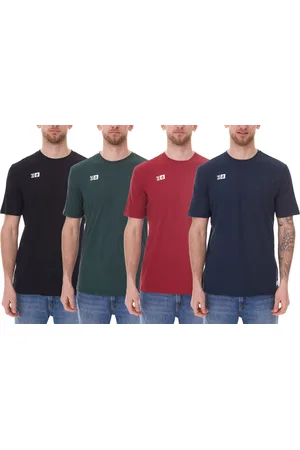 Outfitter OCEAN FABRICS TAHI T-Shirt nachhaltiges Herren Präsentations-Shirt Sommer-Shirt Sport OUT-M-1020-OTW Rot, Dunkelblau, Schwarz oder Grün