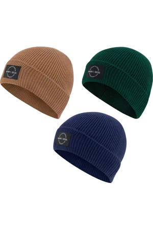 H.I.S Beanie kuschelige Winter-Mütze weiche Strick-Mütze One Size Blau, Grün oder Hellbraun