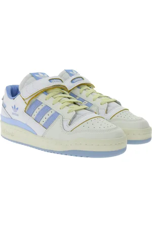 adidas Originals FORUM 84 LG Herren Sneaker Streetwear Turnschuhe Low-Top Alltags-Schuhe GZ1893 Weiß/Blau