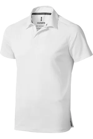 Elevate Ottawa Herren Polo-Shirt Sport Polo-Hemd Pique-Strick Cool-Fit 220 g/m² 3908201 Weiß
