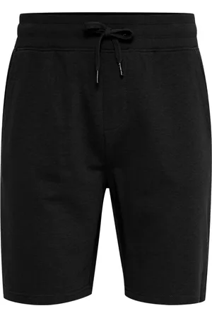 Blend Darino Herren kurze Sommer-Hose nachhaltige Baumwoll-Shorts 20711244ME Schwarz