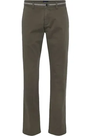 Daniel Hechter Herren Chino-Hose modische Business-Hose mit Eingrifftaschen 87593824 Khaki