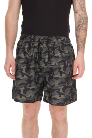 Pierre Cardin Herren Camouflage Schwimm-Hose Badehose Schwimm-Shorts LA203937 Khaki