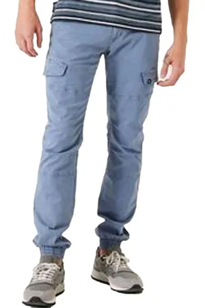Garcia Herren Cargohose stylische Outdoor-Hose Baumwoll-Hose 16388507 Blau