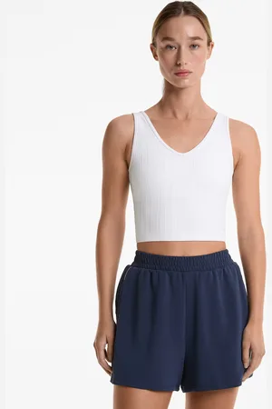 Oysho Tank-Top Rippe Geflochten