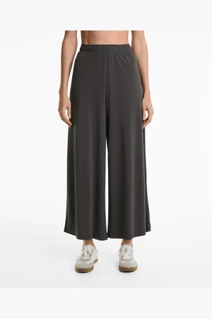 Oysho Weit Geschnittene Crop-Hose Mit Modal