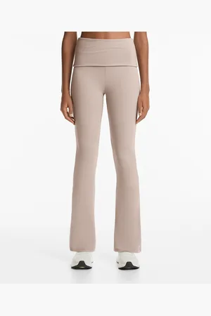Oysho Comfortlux Flare-Hose Mit Umschlag Am Bund