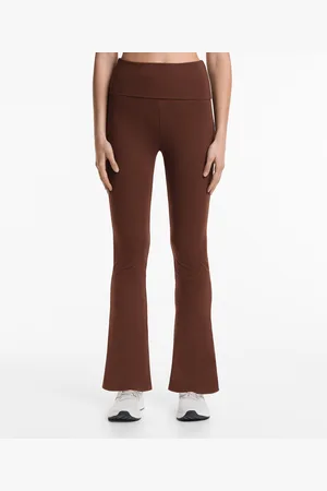 Oysho Comfortlux Flare-Hose Mit Umschlag Am Bund