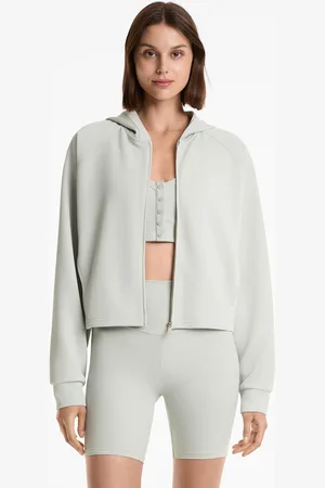 Oysho Jacke Rippe Mit Kapuze