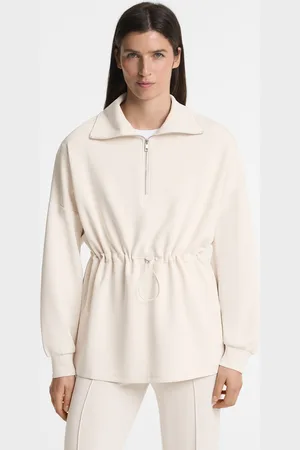 Oysho Sweatshirt Mit Halbem Reißverschluss Und Mit Modal