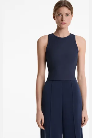 Oysho Langes Tanktop Aus Modalmischung Mit Rib