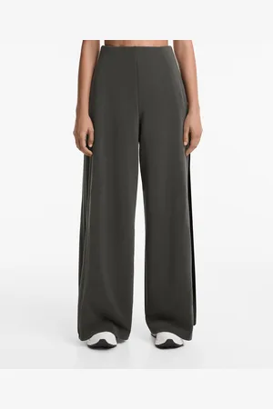 Oysho Weite Hose In Soft-Touch-Qualität Mit Zierfalten Und Modalanteil