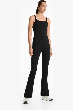 Oysho Comfortlux Flare-Overall Mit Ringen