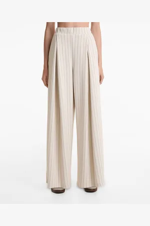 Oysho Weite Nadelstreifenhose Mit Modal In Weicher Haptik