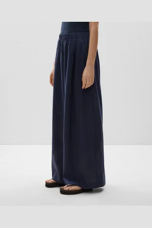 Oysho Weite Hose Aus 100 % Leinen