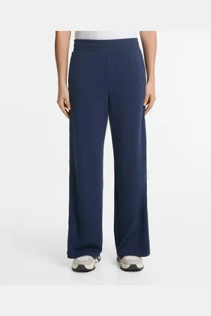 Oysho Weite, Gerade Geschnittene Hose Mit Knöpfen Und Modal Mit Weichem Griff