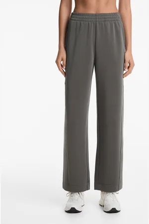 Oysho Gerade Geschnittene Lange Hose Mit Brushed Modal