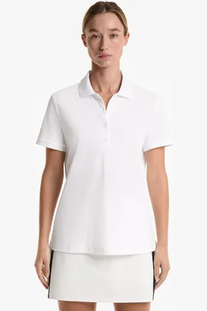 Oysho Kurzärmeliges Piqué-Poloshirt Aus Baumwollmischung