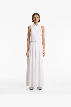 Oysho Langer Piqué-Overall Mit Polokragen Und Modalanteil