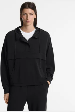 Oysho Weiches Sweatshirt Mit Modal Und Reißverschluss