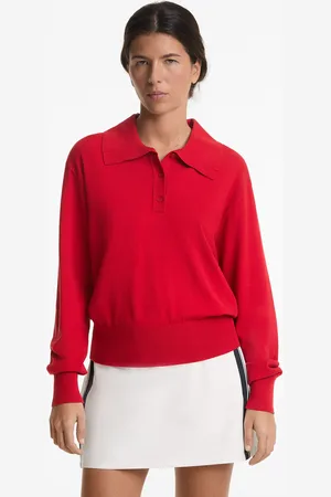 Oysho Strickpullover Mit Polo-Kragen