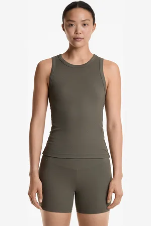 Oysho Halter-Shirt Mit Rib, Mit Baumwolle Und Modal