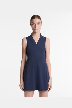 Oysho Piqué-Kleid Mit Polokragen Und Baumwolle