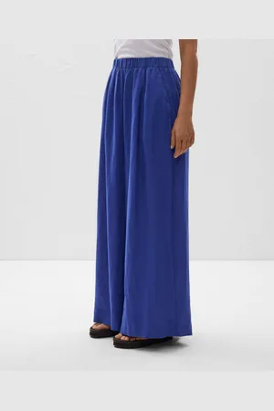 Oysho Weite Hose Aus 100 % Leinen