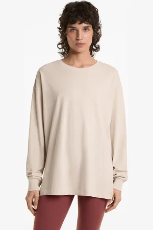 Oysho Langes Shirt Aus Baumwollmischung