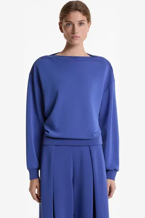 Oysho Sweatshirt Mit Bateau-Ausschnitt Und Modalanteil In Soft-Touch-Qualität