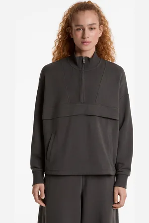 Oysho Sweatshirt Mit Stehkragen Und Baumwoll- Und Modalanteil