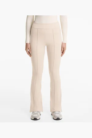 Oysho High-Rise-Flarehose In Warm-Qualität Mit Mittelnaht, 80 Cm