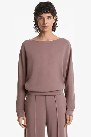 Oysho Sweatshirt Mit Bateau-Ausschnitt Und Modalanteil In Soft-Touch-Qualität