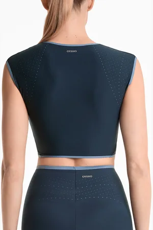 Oysho Tanktop Perfect-Adapt Punching Mit Körbchen