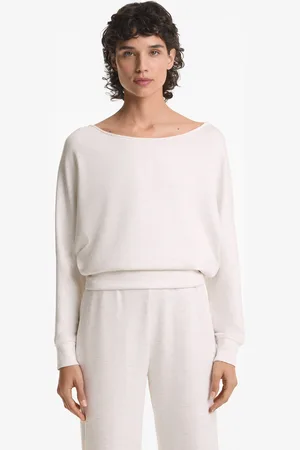 Oysho Sweatshirt Mit Bateau-Ausschnitt Und Modalanteil In Soft-Touch-Qualität