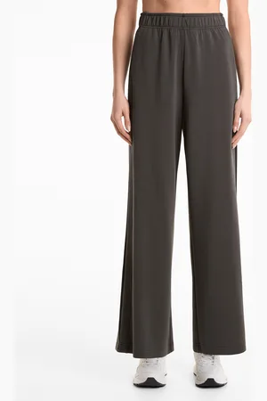 Oysho Hosen In Soft-Touch-Qualität Mit Seitlicher Zierfalte Und Modalanteil