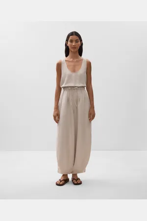 Oysho Balloon-Overall Mit Leinen
