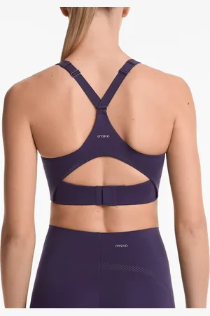Oysho Reflektierender Compressive Sport-Bh Mit Starkem Halt