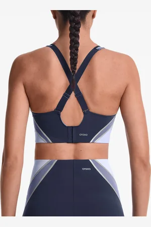 Oysho Reflektierender Compressive Sport-Bh Mit Starkem Halt