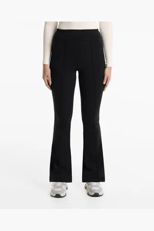 Oysho High-Rise-Flarehose In Warm-Qualität Mit Mittelnaht, 80 Cm