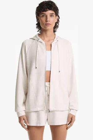 Oysho Boxy-Jacke Mit Kapuze