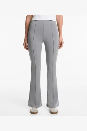 Oysho Flare-Hose In Neopren-Optik
