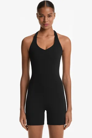 Oysho Kurzer Comfortlux-Overall Mit Trägern