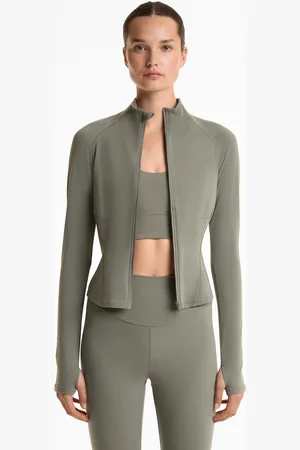 Oysho Funktionsjacke Light Warm Mit Ziernähten